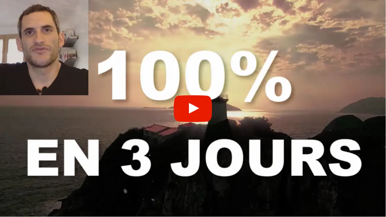 Comment faire 100 % en Bourse en 3 jours ?