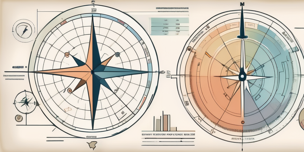 A strategic map divided into five steps or stages